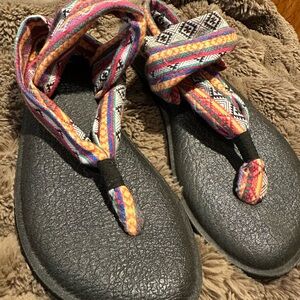 Sanuk Colorful Strappy Sandals